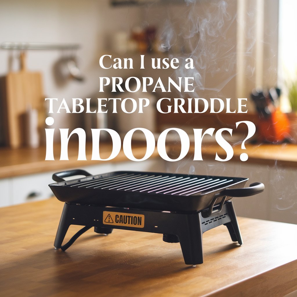 Can I Use a Propane Tabletop Griddle Indoors?