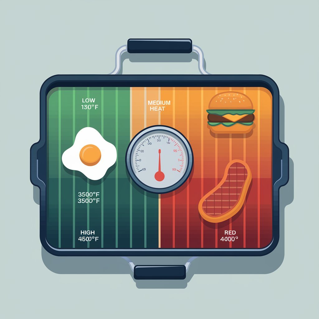 griddle temperature guide