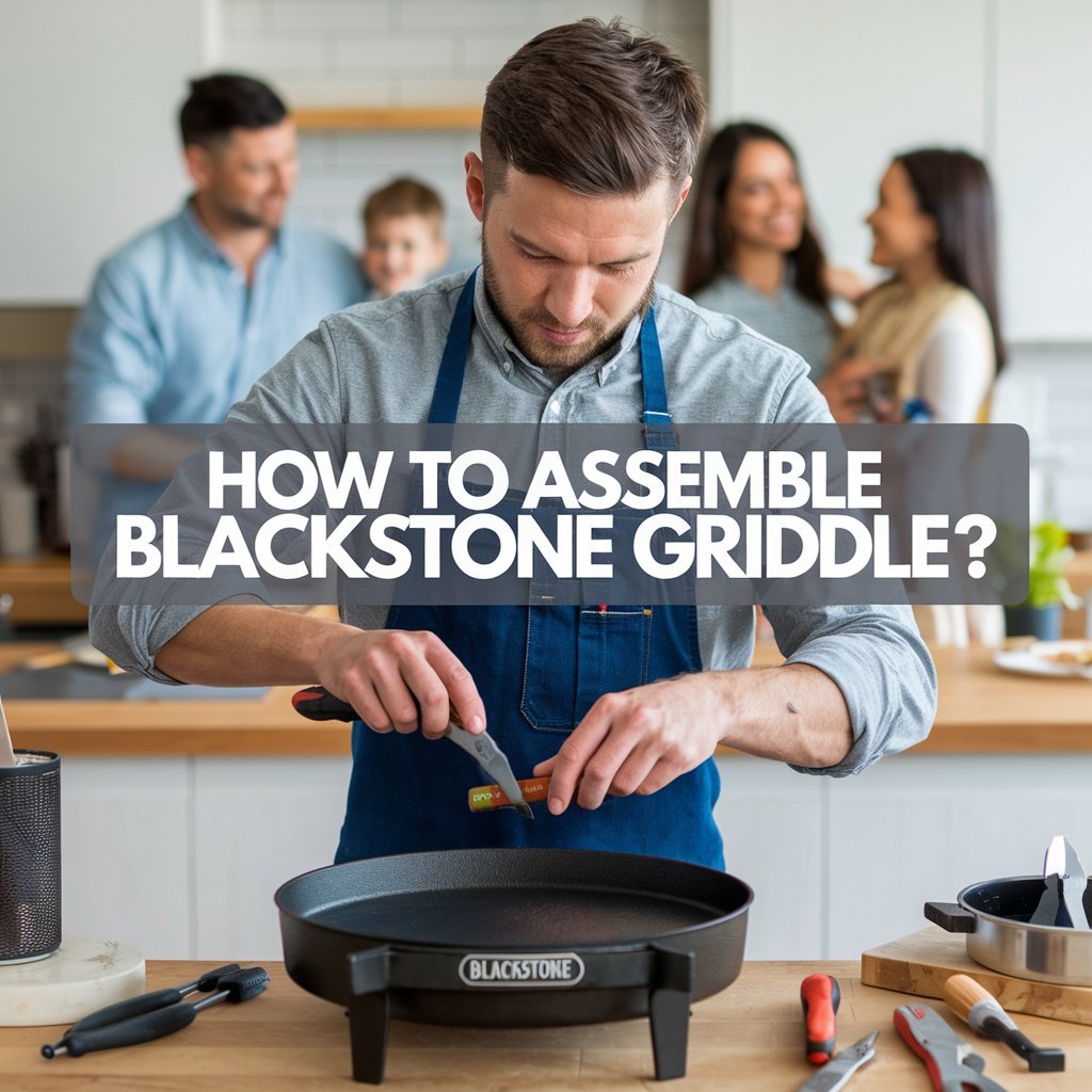 How do I assemble my Blackstone griddle?